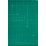 プラス　４８５８４）カッターマット　Ａ３　ＧＲ　ＣＳ－Ａ３　緑＿