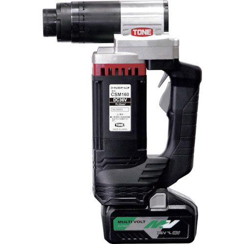 ＴＯＮＥ　コードレス　シャーレンチ　トルシア形高力ボルトＭ１６　無負荷回転数２５＿