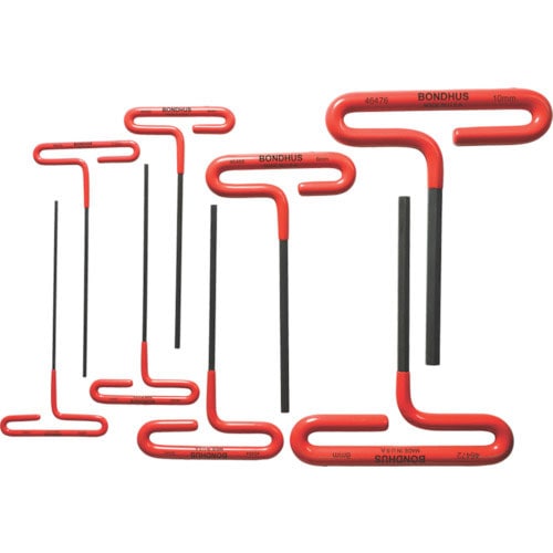 ボンダス　ループ・Ｔ－ハンドル　スタンダードセット（クッション・グリップ付）　セット８本組（２－１０＿