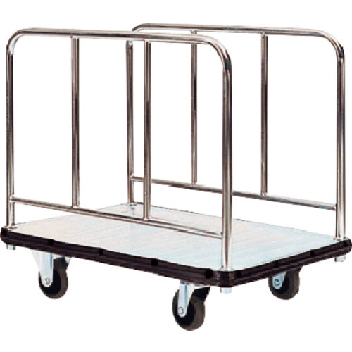 ダンディ　スチール台車　ダンディＤシリーズ　タイプＤＡ　両サイドハンドル式　サイレントキャスター仕様＿