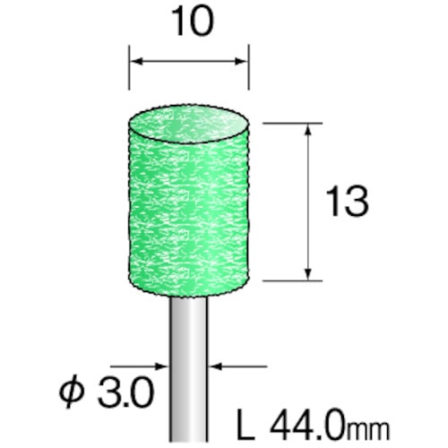 ミニモ　ユニポリッシュ　ハード＃６００　φ１０　（１０本入）＿