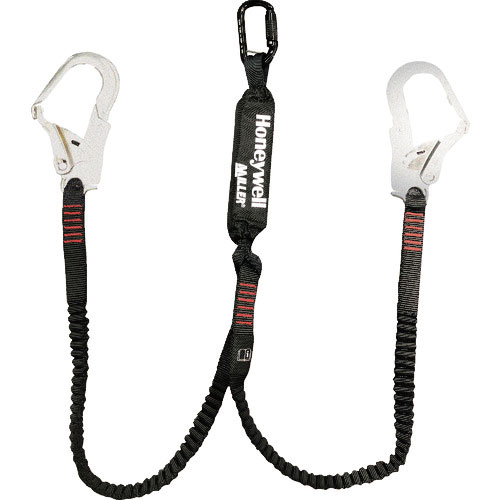 ハネウェル　伸縮ランヤード（ダブル）（ワークプレイス　ハーネス用）＿