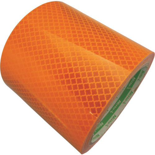 日東エルマテ　軟質高輝度プリズム反射テープＤＭ９６００　１００ｍｍ×５Ｍ　黄＿