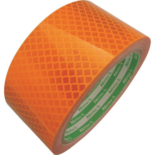 日東エルマテ　軟質高輝度プリズム反射テープＤＭ９６００　５０ｍｍ×５Ｍ　黄＿