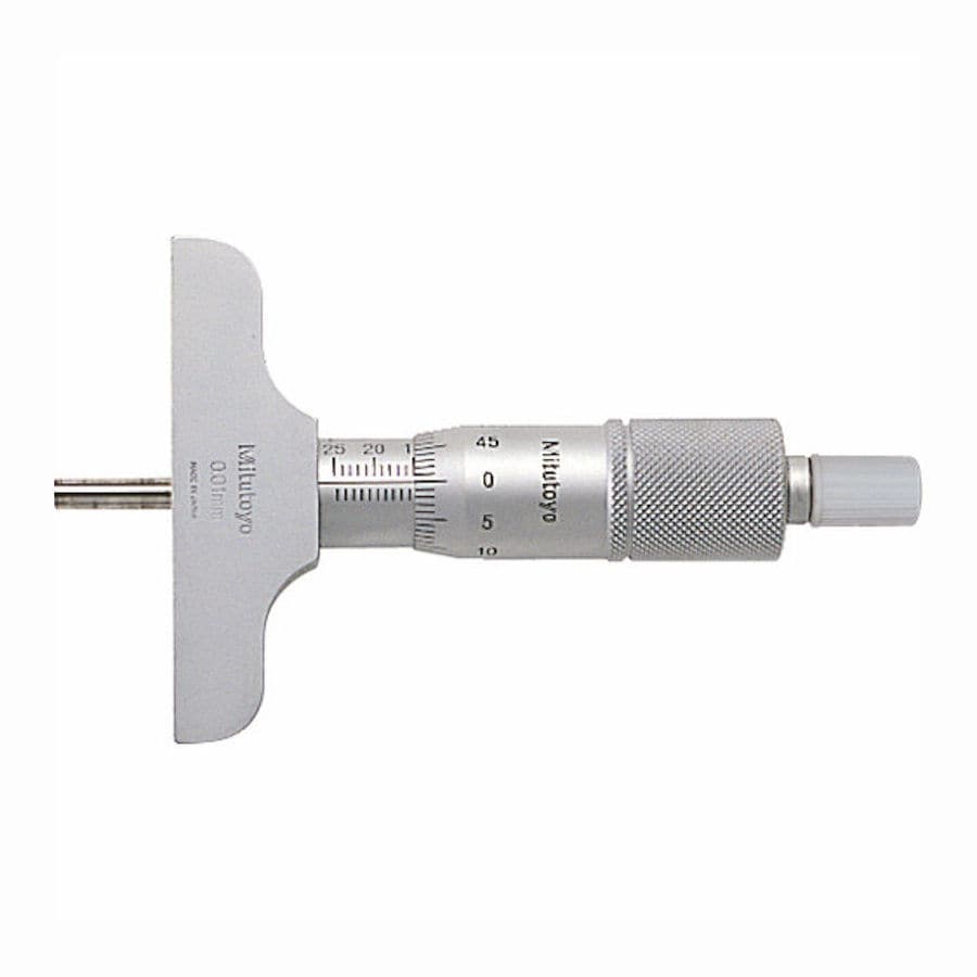 ミツトヨ　デプスマイクロメータ超硬合金チップ付（１２８－１０３）＿