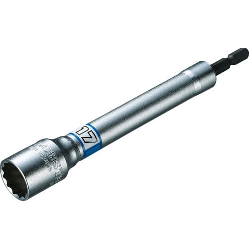 エビ　電ドルソケット“ストロック”　ロングソケット　１２角　対辺１７ｍｍ＿