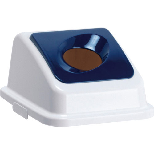 テラモト　エコ分別カラーペールＷ３５　蓋　紺丸穴　あきかん＿