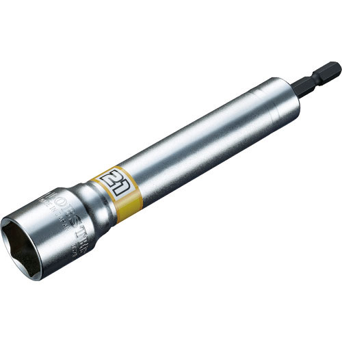 エビ　電ドルソケット“ストロック”　ロングソケット　６角　対辺２１ｍｍ＿