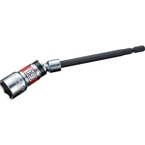 エビ　ユニバーサルロングソケット“ストロック”　６角　対辺１９ｍｍ＿