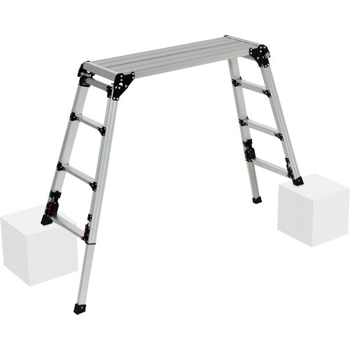 ピカ　四脚アジャスト式足場台　上部操作タイプＤＸＪ－９１２０９Ａ型