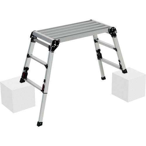 ピカ　四脚アジャスト式足場台　上部操作タイプＤＸＪ－Ｗ６９０８Ａ型