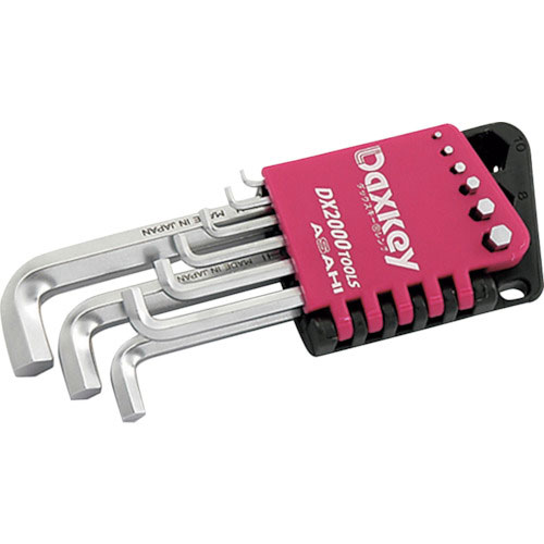 ＡＳＨ　ショートダックスキー六角棒レンチセット９本組＿