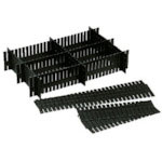 リス　導電性コンテナ　１３０５８３　コンテナーＥＣ－２２用仕切り（小）３６１１導電ブラック＿