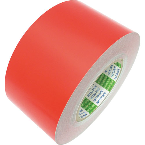 日東エルマテ　ラインテープＥ‐Ａ（ＢＣ）　０．１６ｍｍ×７５ｍｍ×５０ｍ　赤＿