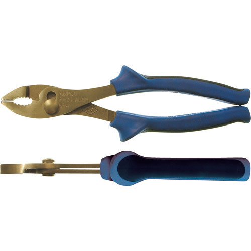 Ａｍｐｃｏスイス　防爆プライヤー　アジャスタブルコンビネーション　最大口開き２５ｍｍ　全長２０５ｍｍ＿