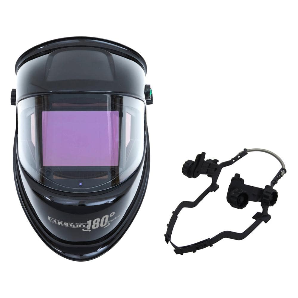 ＳＵＺＵＫＩＤ　スズキッド　自動遮光溶接面　アイボーグ１８０°ヘルメット取付アダプター付　ＥＢ－３００ＰＷＨ