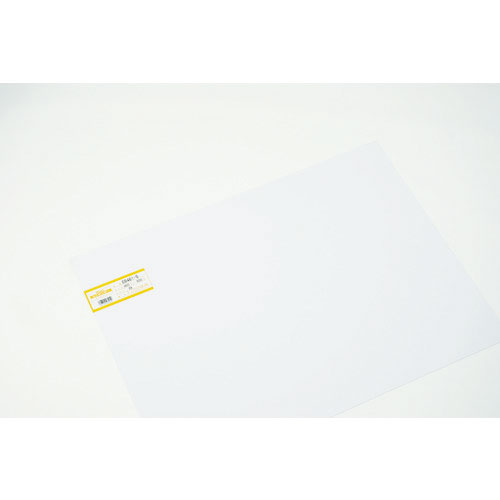 光　エンビ板　白　４５０×６００×１．０ｍｍ＿