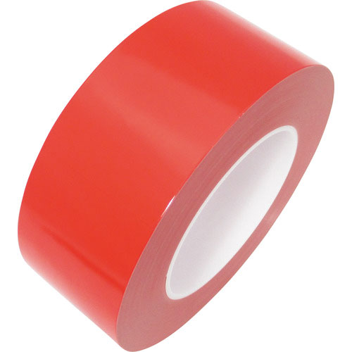 日東エルマテ　ラインテープＥ－ＣＲ（ＢＣ）　０．１６ｍｍ×５０ｍｍ×５０ｍ　赤＿