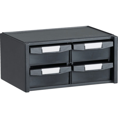 ＴＲＵＳＣＯ　導電性マスターＢＯＸ　３４２Ｘ２４１ＸＨ１６８　引出２列２段＿