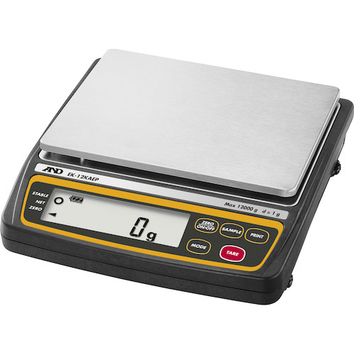 Ａ＆Ｄ　本質安全防爆構造パーソナル電子天びん　ＥＫ－１２ＫＡＥＰ　ひょう量１２０００ｇ×最小表示１ｇ＿