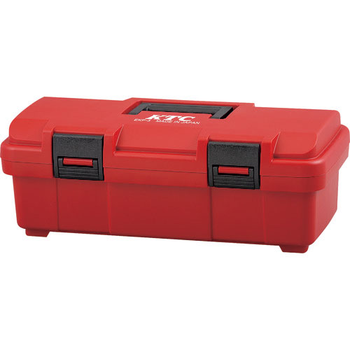 ＫＴＣ　樹脂製工具箱　プラハードケース　レッド　間口４３３×奥行２１６×高さ１６０ｍｍ＿