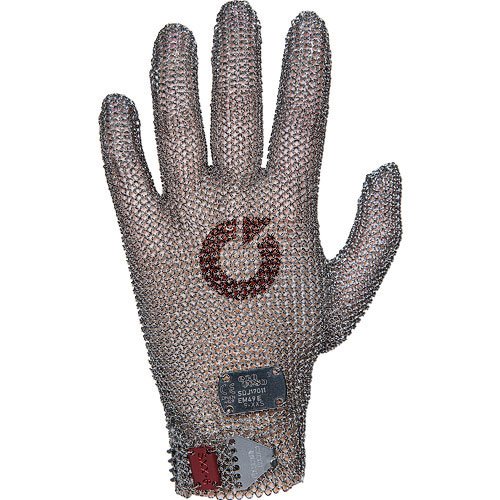ＥＵＲＯＦＬＥＸ　突刺し防止　耐切創クサリ手袋　オールメタル　１枚　Ｌ　２３．７ｍｍ＿