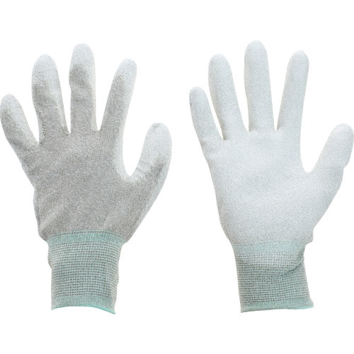 ＴＲＵＳＣＯ　銅繊維入ＥＳＤ手袋　手のひらコートタイプ　Ｍサイズ＿