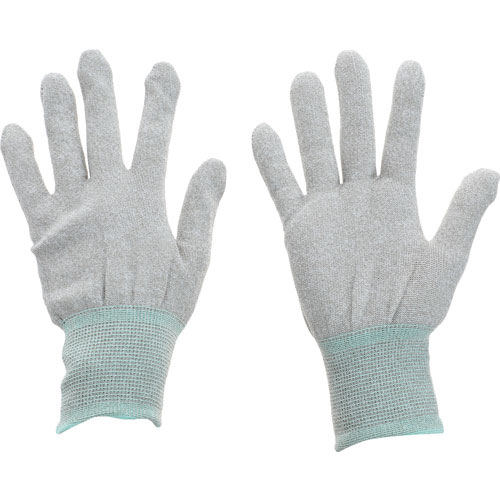 ＴＲＵＳＣＯ　銅繊維入ＥＳＤ手袋　ノンコートタイプ　Ｍサイズ＿