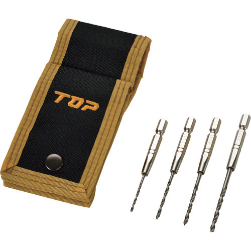 ＴＯＰ　鉄工ドリル４本セット＿