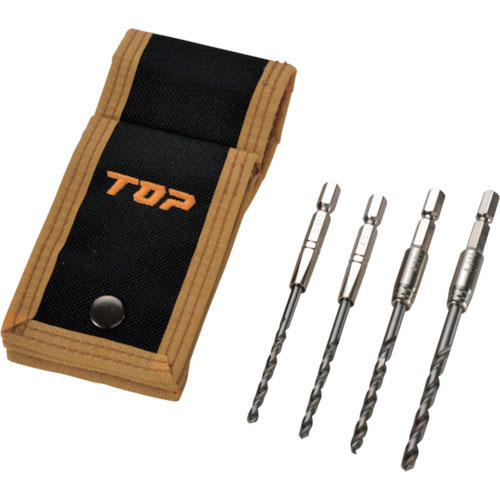 ＴＯＰ　鉄工ドリル４本セット＿