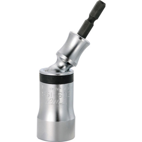 ＴＯＰ　電動ドリル用ユニバーサルショートソケット　対辺１９ｍｍ＿