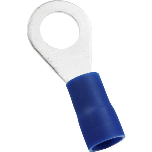 ストロングホールド　ビニール絶縁被覆付圧着端子（丸形）　電線サイズ：ＡＷＧ６／１４ｓｑ　取付ネジ：Ｍ＿