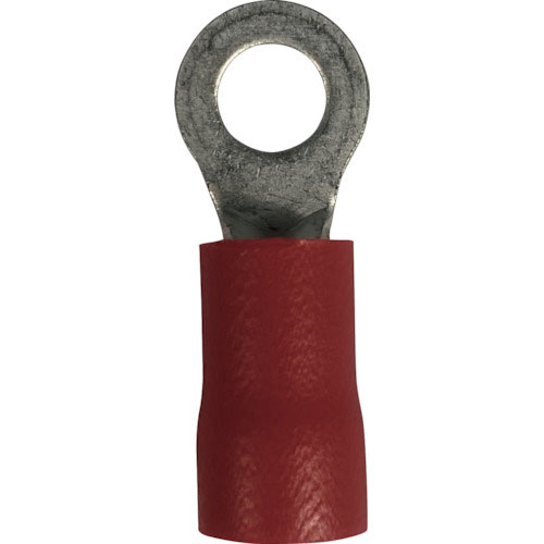 ストロングホールド　ビニール絶縁被覆付圧着端子（丸形）　電線サイズ：ＡＷＧ８／８ｓｑ　取付ネジ：Ｍ６＿