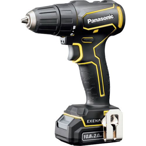 ＥＸＥＮＡ　充電ドリルドライバー　チャックタイプ（黄）（電池セット品）＿