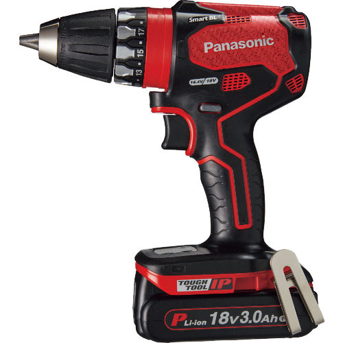 Ｐａｎａｓｏｎｉｃ　デュアル　１８Ｖ３．０Ａｈ　充電式ドリルドライバー　赤＿