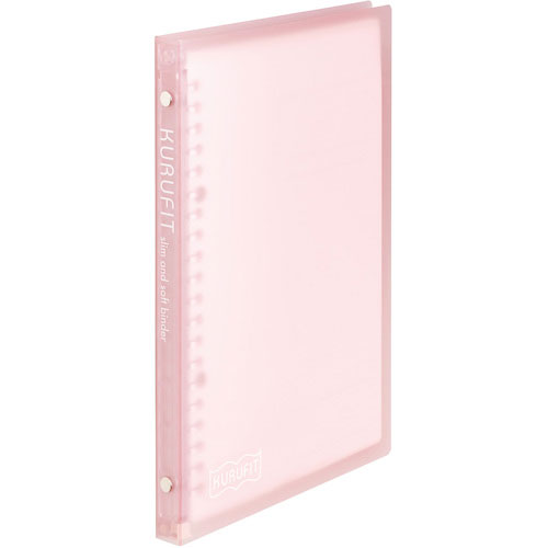 マルマン　Ａ５　バインダー　クルフィット　Ｌピンク＿