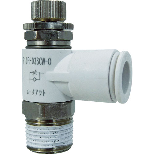 チヨダ　ファイブスピードコントローラα白メーターアウト１０ｍｍ・Ｒ３／８＿