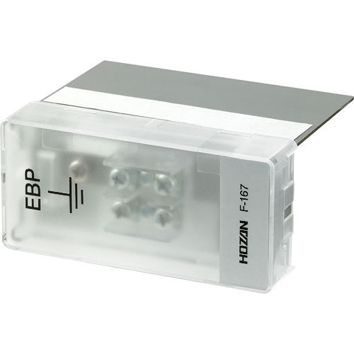 ＨＯＺＡＮ　静電気対策接地用品　アースターミナル　５０×８５ｍｍ＿