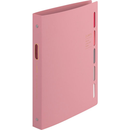 マルマン　Ｂ５　バインダー　クラルテ　ピンク＿