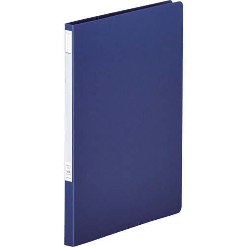 リヒト　Ａ４パンチレスファイル　紺＿