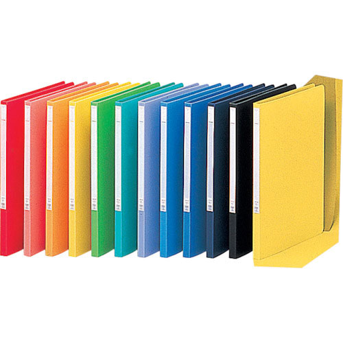 リヒト　Ａ４パンチレスファイル　黄＿