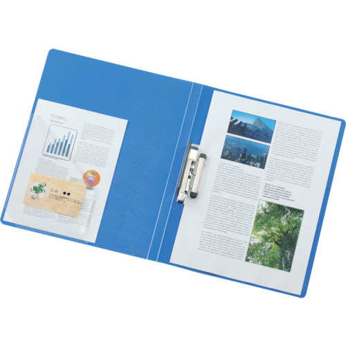 リヒト　Ａ４パンチレスファイル　藍＿