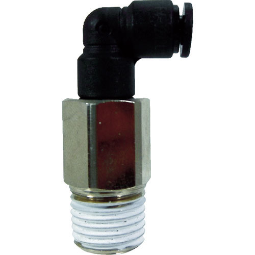 チヨダ　チューブ継手　ファイブロングメイルエルボ　４ｍｍ・Ｒ１／４＿