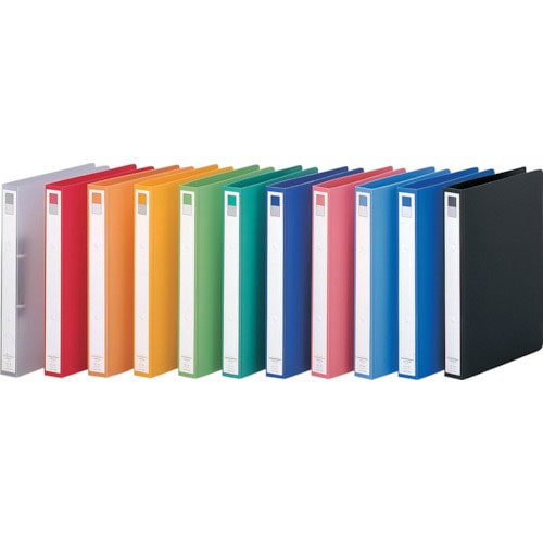 リヒト　Ａ４／Ｓリングファイル　赤　収納数２００枚＿