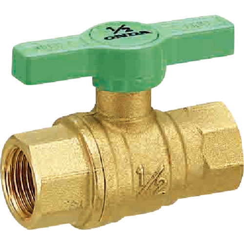 オンダ製作所　ＦＦ型（フルボア）　Ｒｃ１／４　Ｔハンドル＿