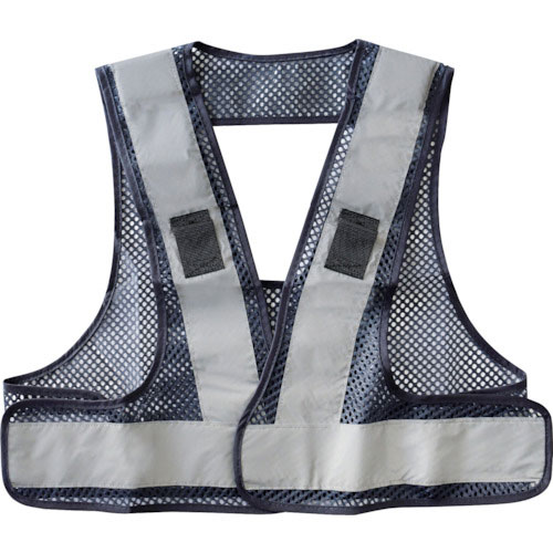 リンクサス　Ｆ－Ｈ－Ｖフルハーネスベスト　ネイビー×シルバー＿