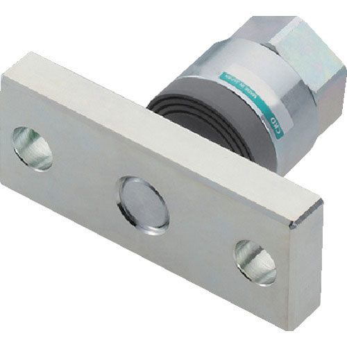 ＣＫＤ　シリンダ用金具　フリージョイント　フランジ形　Ｍ１０＿