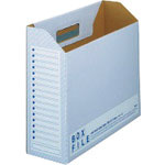 プラス　５５３９８８）ボックスファイル　ＦＬ－０９９ＢＦ　Ａ４Ｅ　青　１０冊　＿