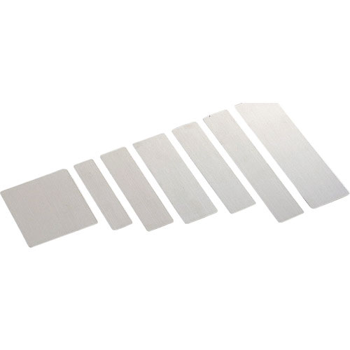 光　ステンレスヘアライン板　無地　テープ付＿