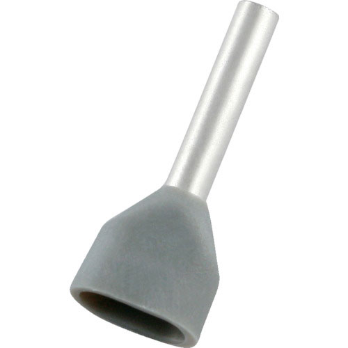 ＴＲＵＳＣＯ　フェルール圧着端子　絶縁スリーブ付き　ツインタイプ　０．７５－１０　１００個入＿